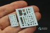 Quinta Studio QD72153 P-47D Thunderbolt Bubbletop 3D-Printed coloured Interior on decal paper (Tamiya) 1/72